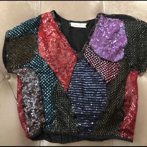 Vintage 1980’s 100% silk sweater